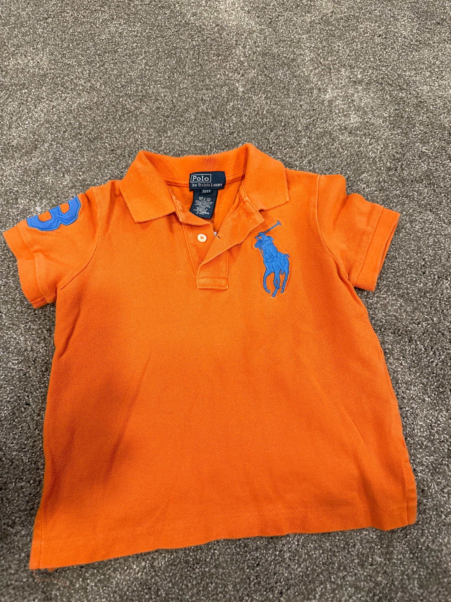 81A Ralph Lauren Polo Shirt Boys 3T