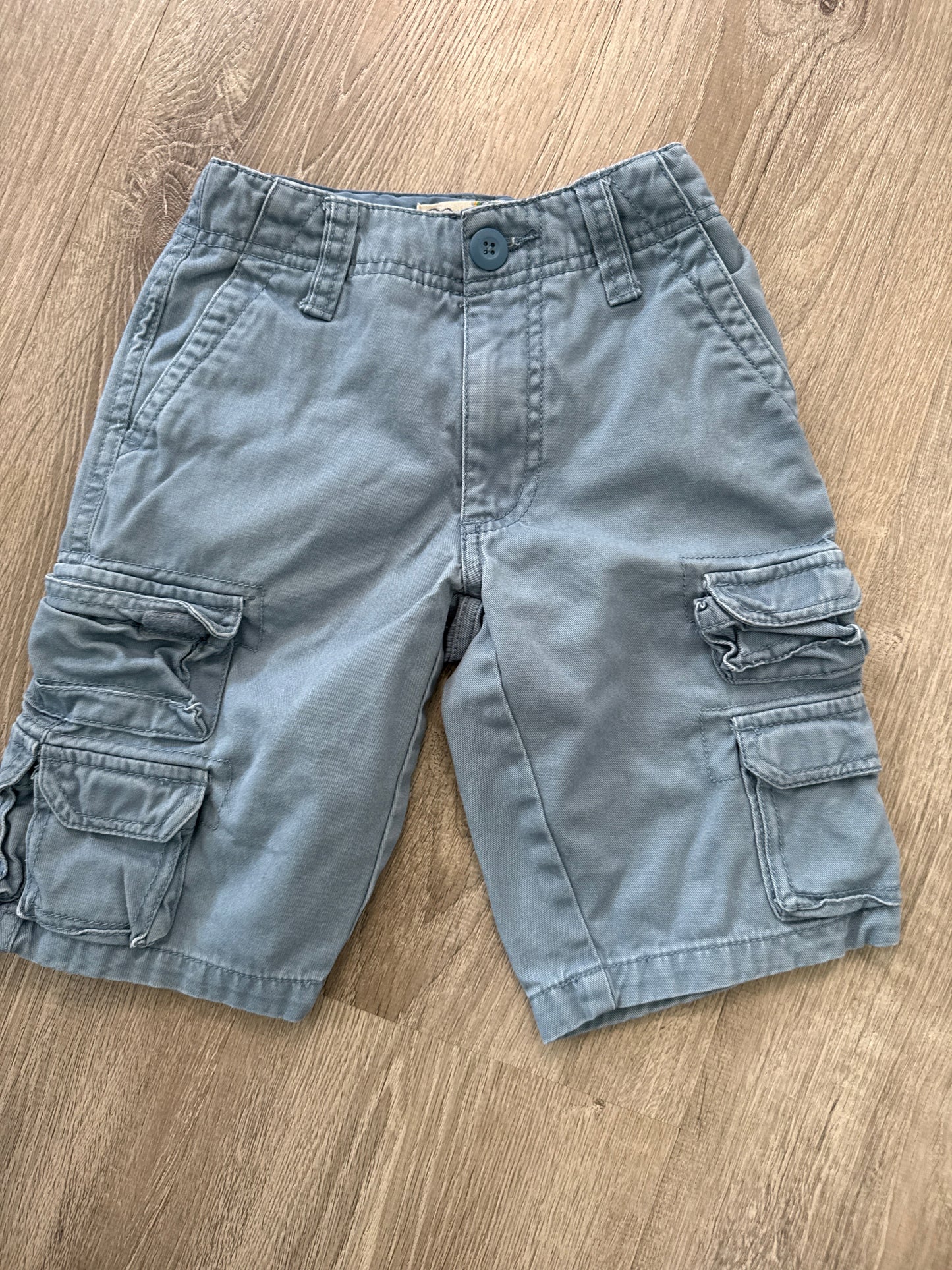 #149 reduced Boys OP size 5 blue cargo shorts