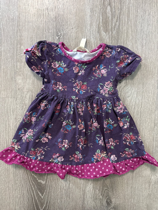 #149 Girls size 2 Matilda Jane Purple floral dress