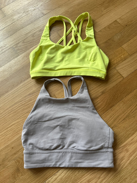 #130 Lululemon Sports Bra Bundle Sz 4 REDUCED