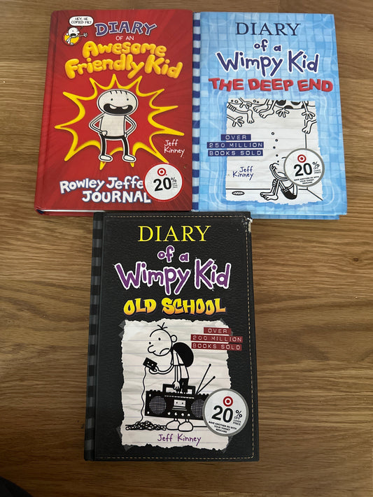 #133 Diary of a Wimpy Kid Book Bundle