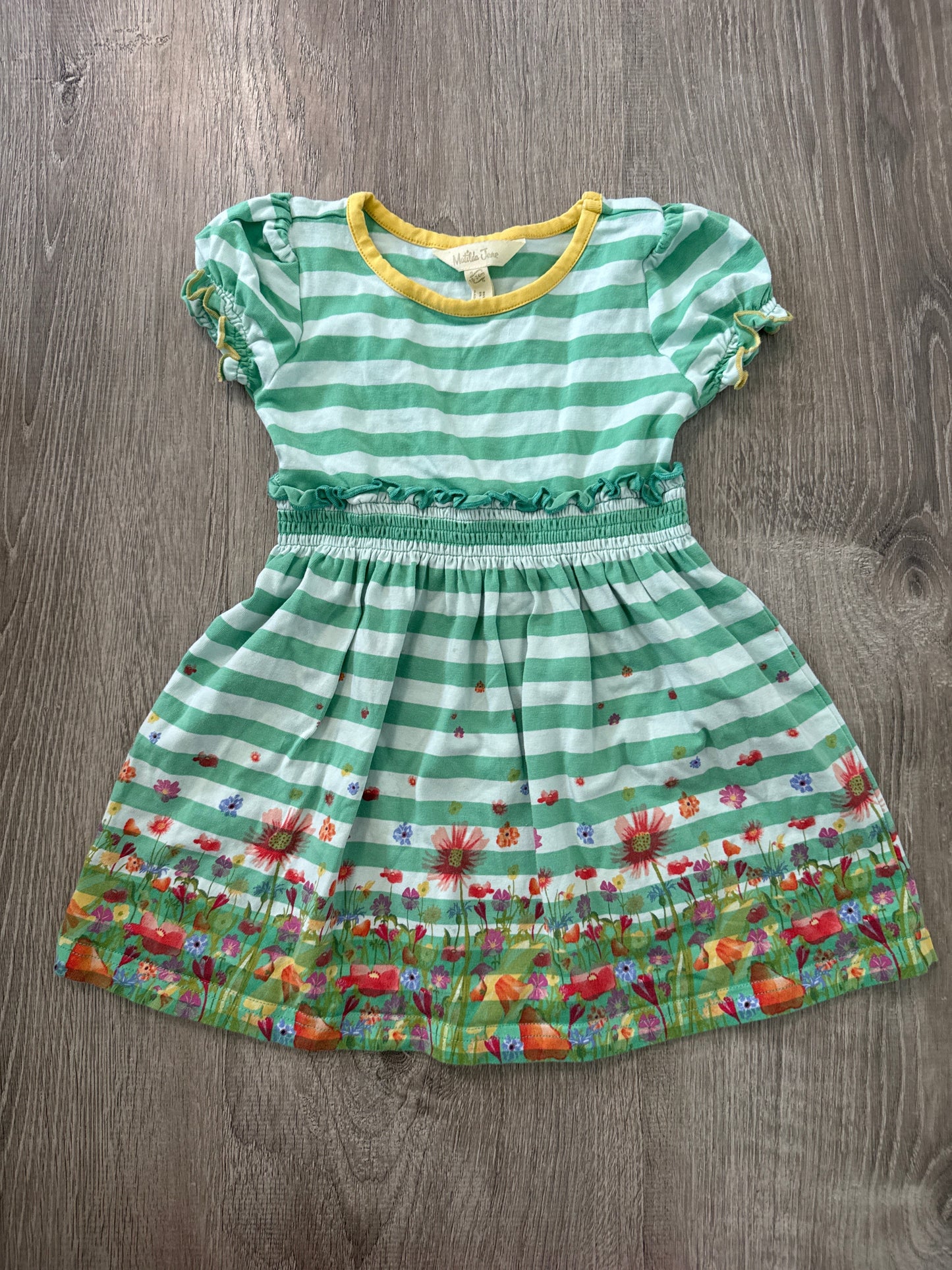 #149 Girls 18-24m Matilda Jane field of flowers dres