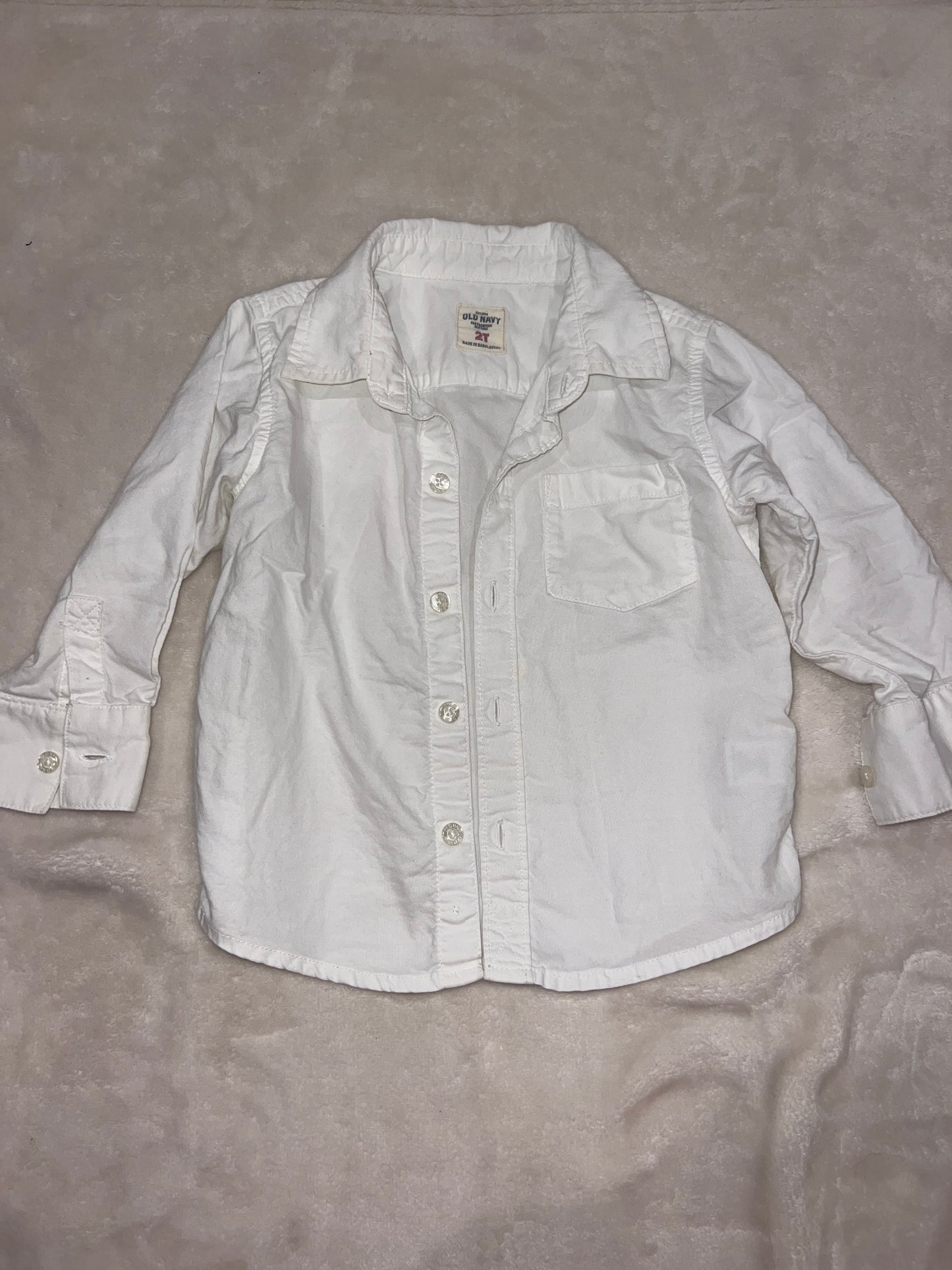 #92A Boys 2t oldnavy button down