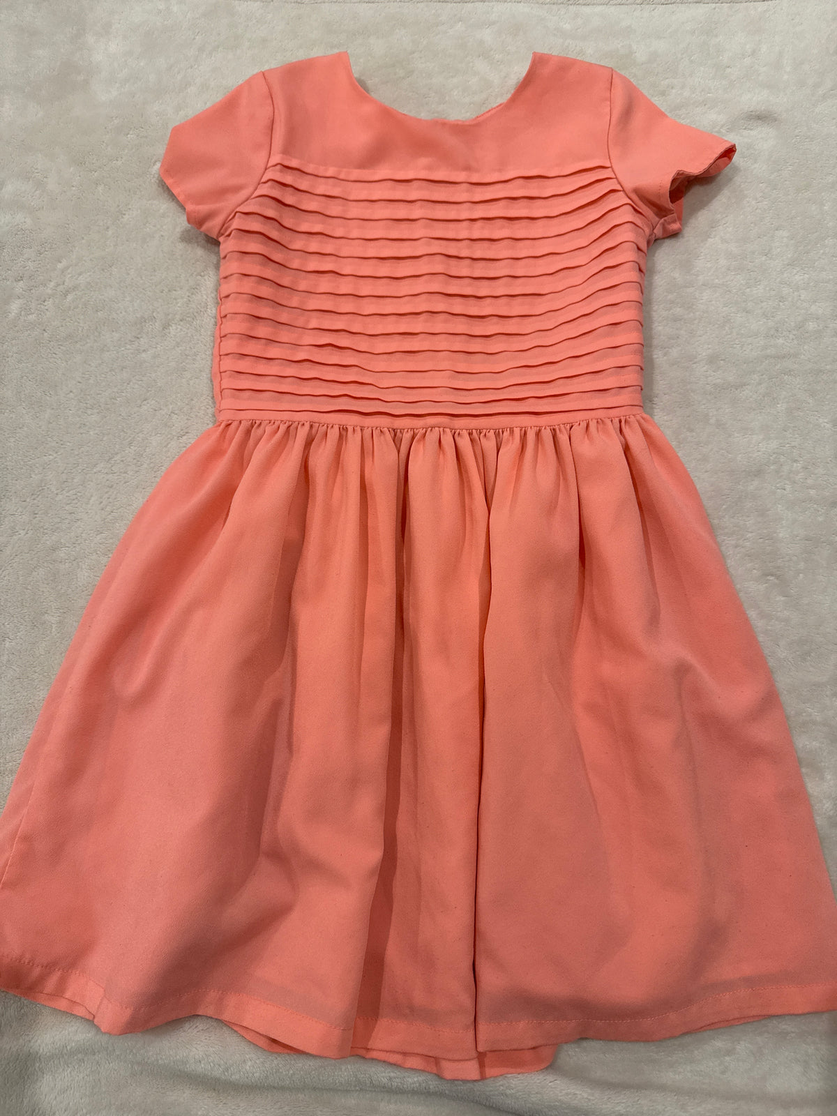 #81 Girls 6 Carters pink dress