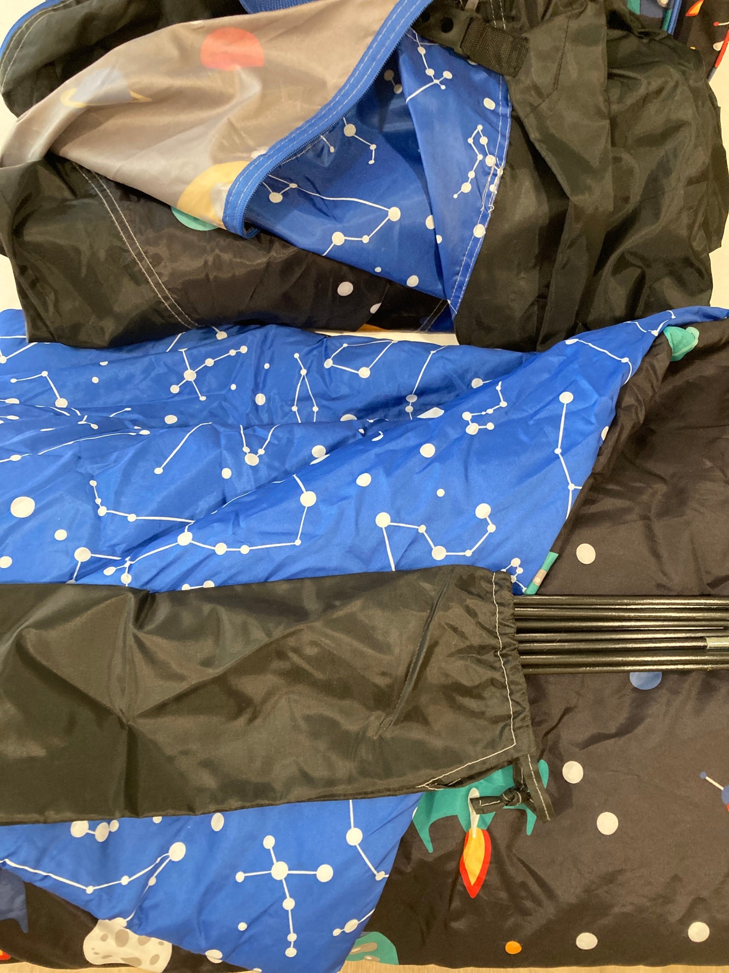#119-REDUCED!!-3 Piece Slumber Set-Outer Space Theme