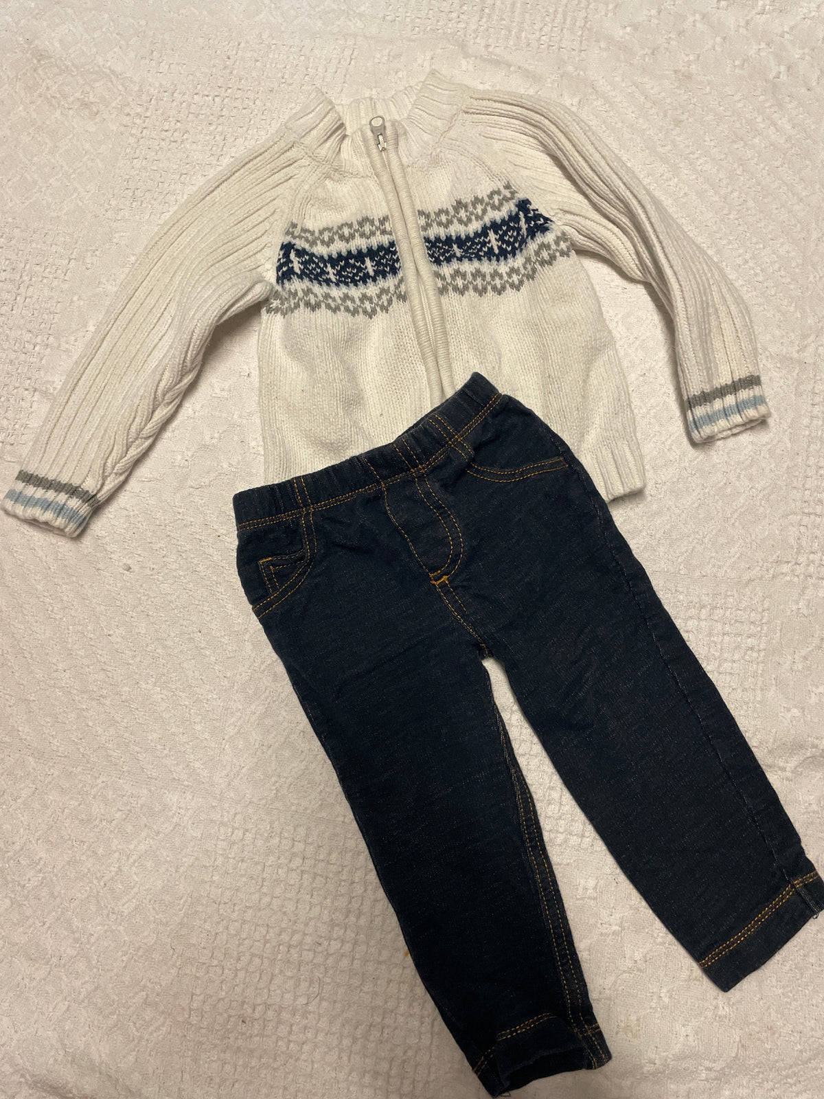 Seller #57 Girls 12 month sweater outfit