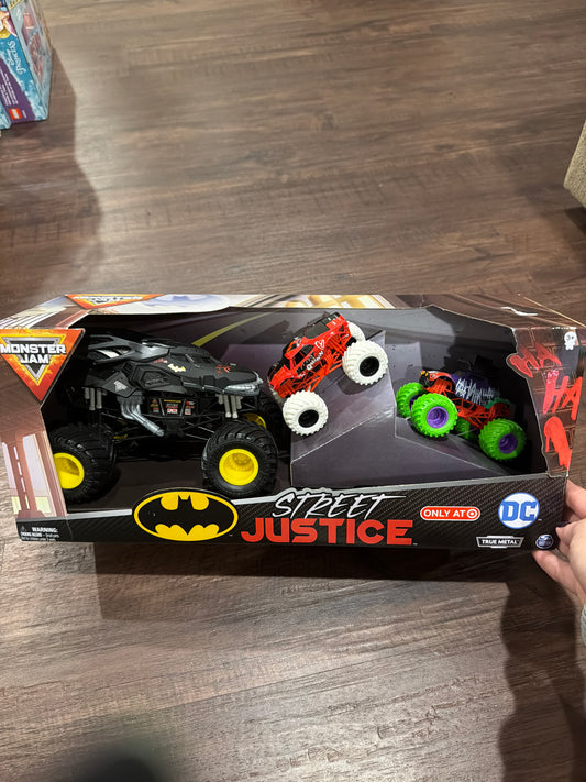 #107 new Monster Jam DC Street Justice cars
