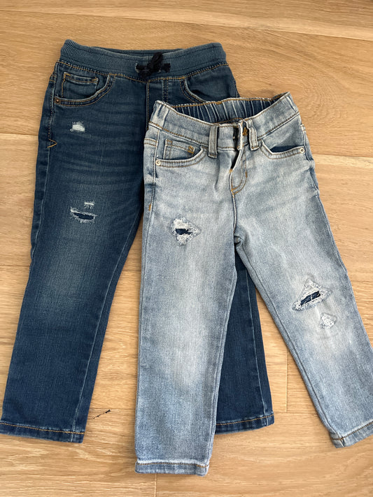 #110 Girls 3T Jeans set Cat & Jack