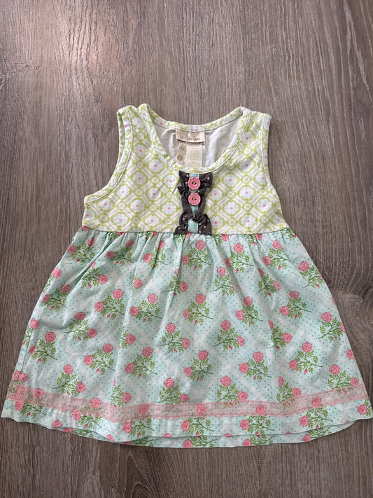 #149 Girls Matilda Jane size 2 classic rose top