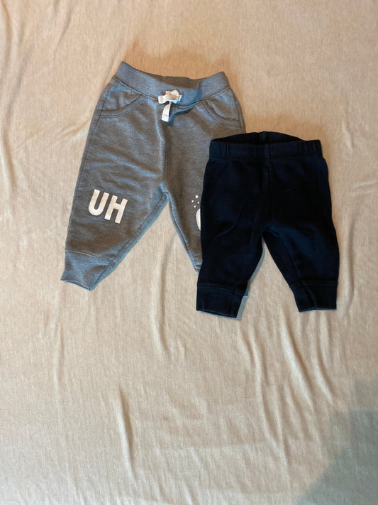 Seller #86 *REDUCED* Boys 3 month and 3-6 month sweatpants