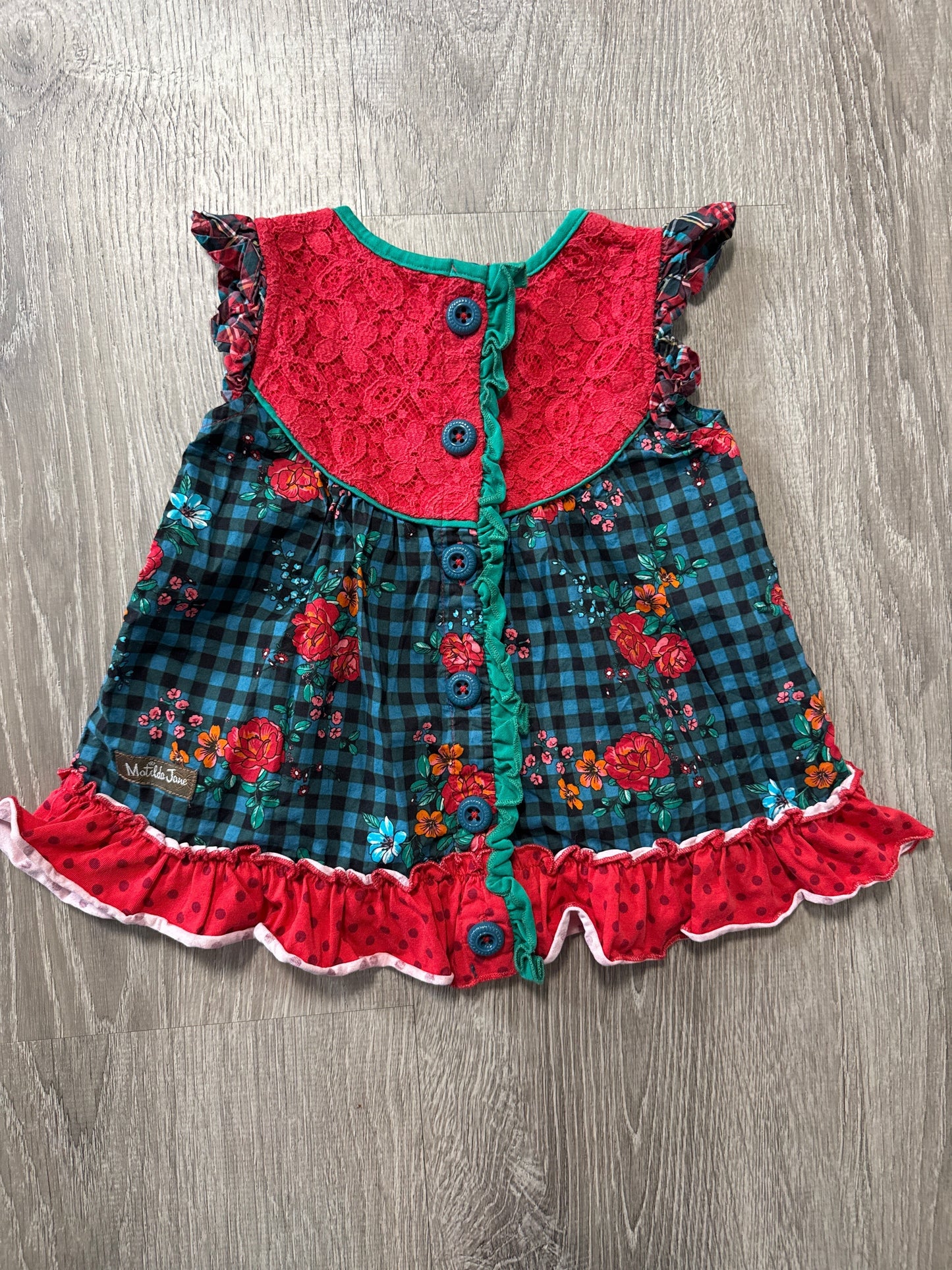 Seller #149 Girls Matilda Jane Christmas Top size 2