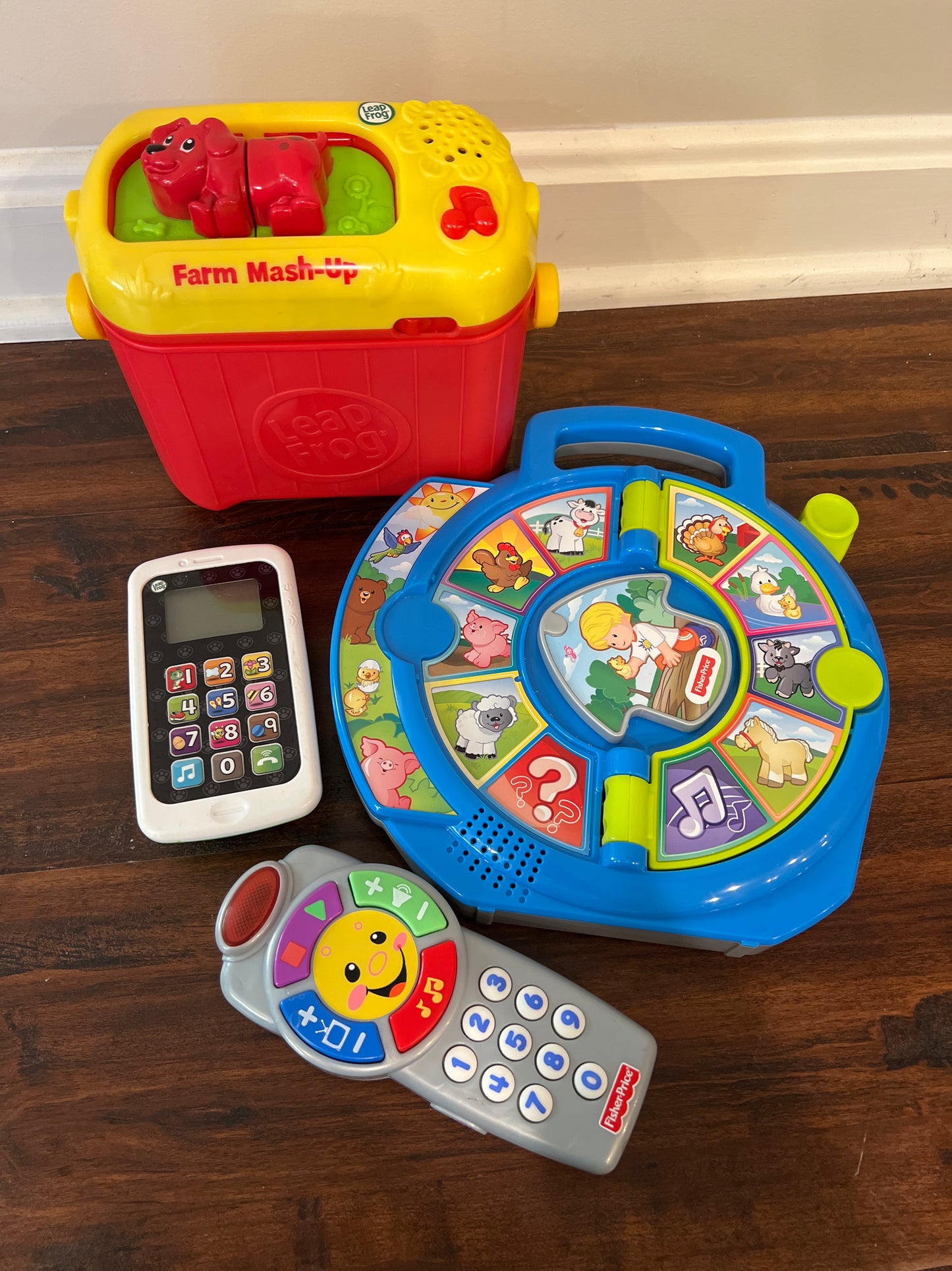 Leap Frog Farm Mash-Up, See n Say, phone and remote control