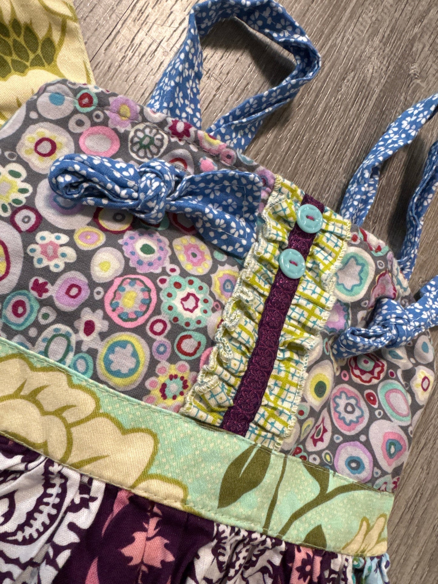 Seller #149 Girls Matilda Jane Platinum Knot top dress size 2