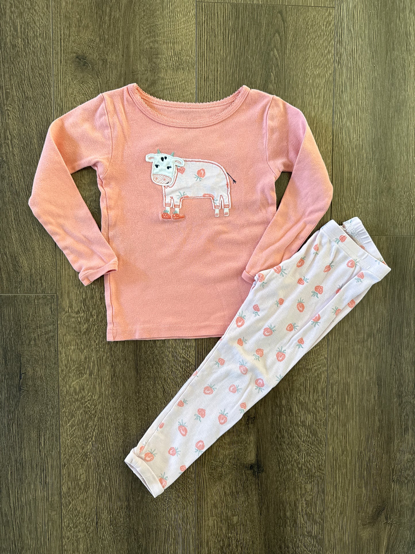#173 Just One You girl 3T pajama BUNDLE (long sleeve)