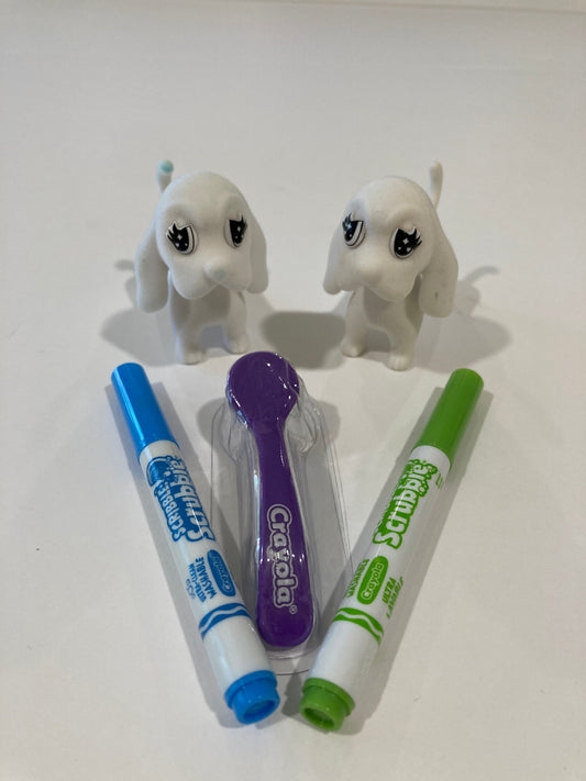 #119-Crayola Scribble Scrubbie Puppies