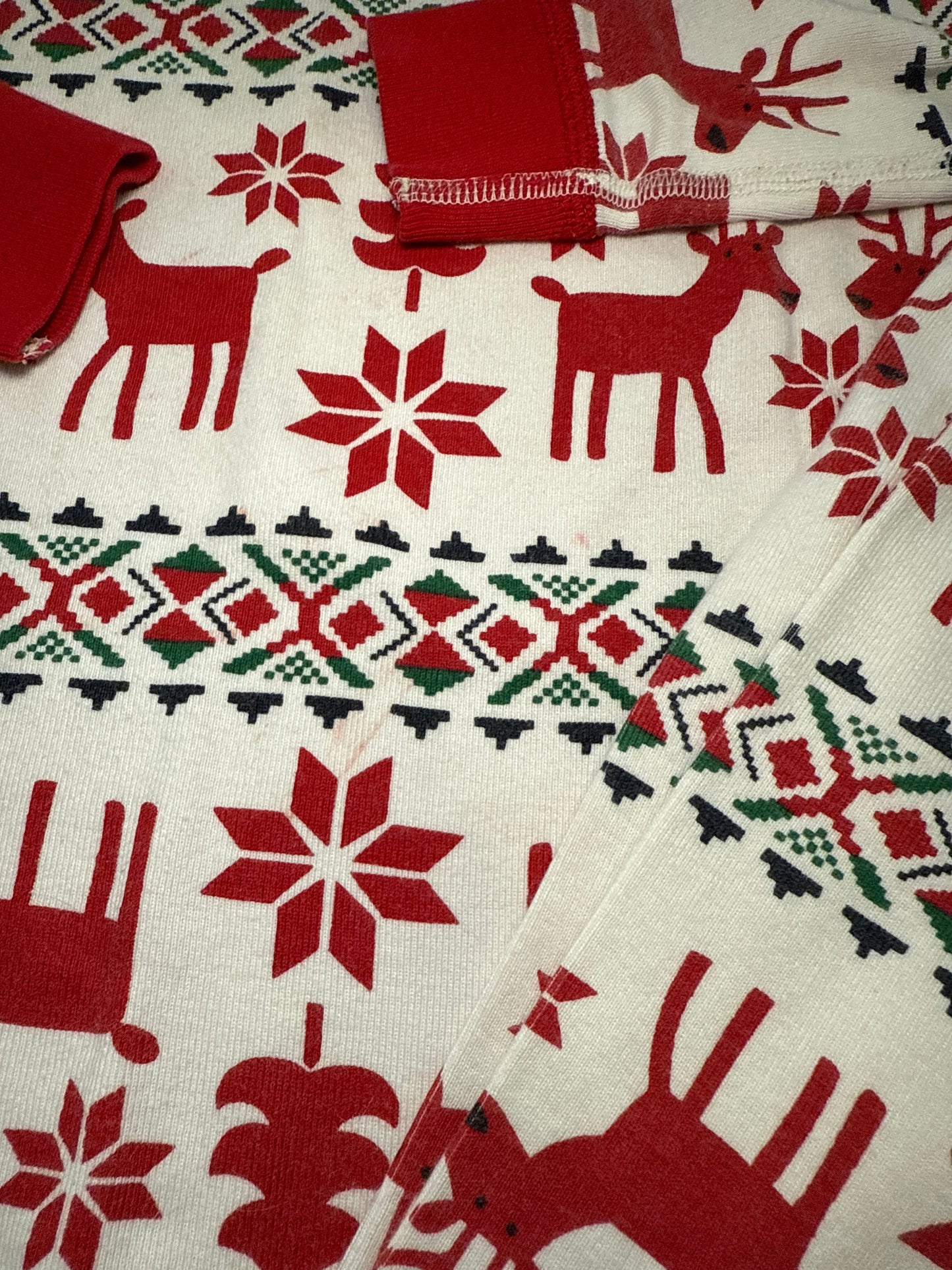 #96 Hanna Andersson Dear Deer PJs GUC Soze 110/5