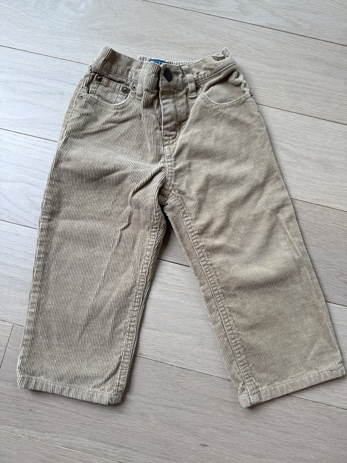Seller #216 Boys Polo Ralph Lauren khaki corduroy pants, sz 24 mos EUC