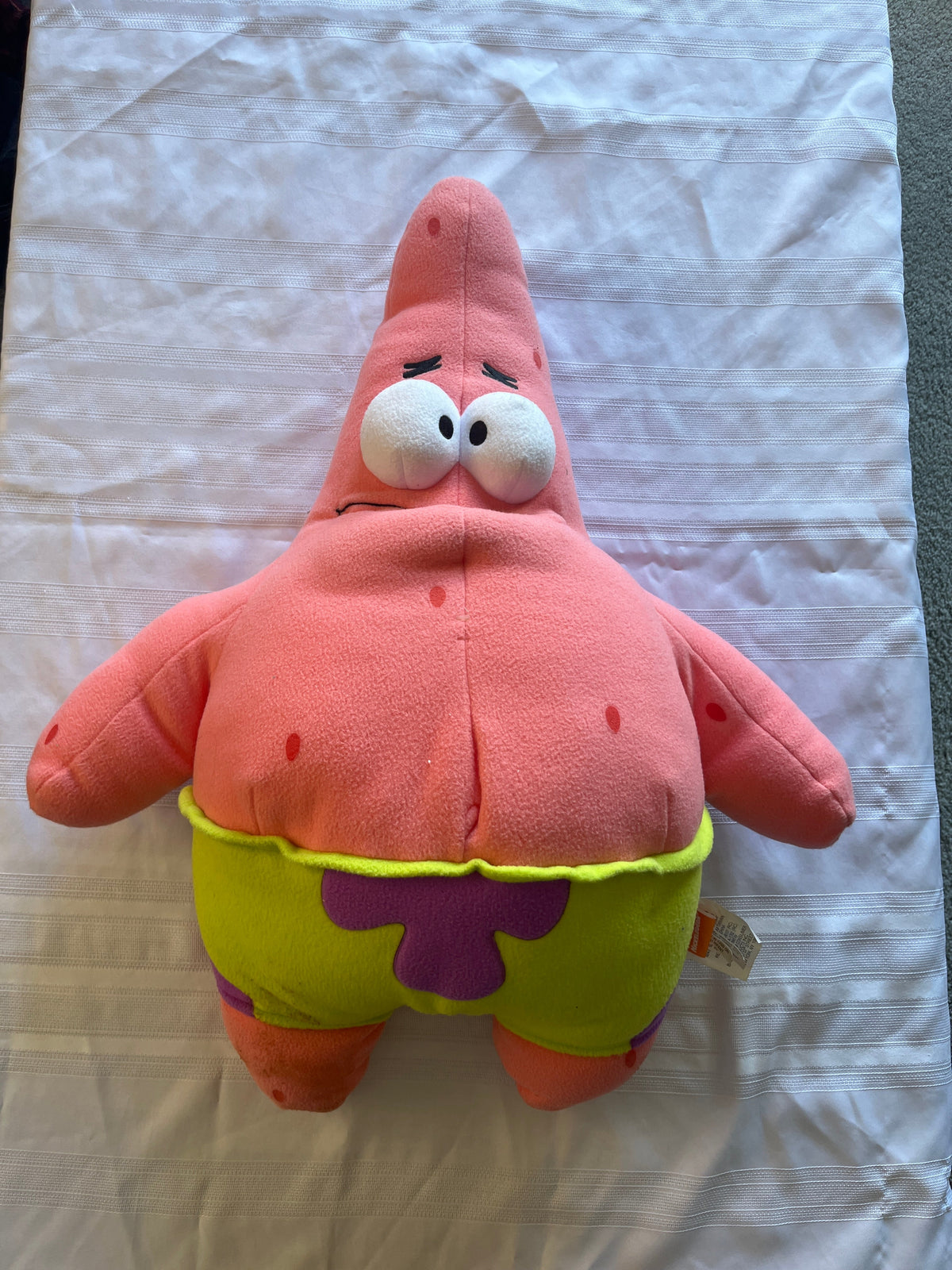 #43 Patrick pillow about 2 foot tall VGUC