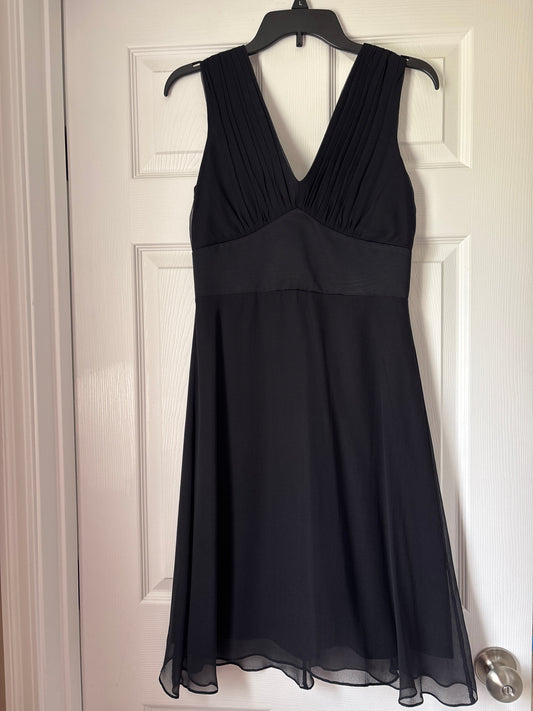 Reduced Seller #62 Women's White House Black Market black cocktail dress sz 2 EUC