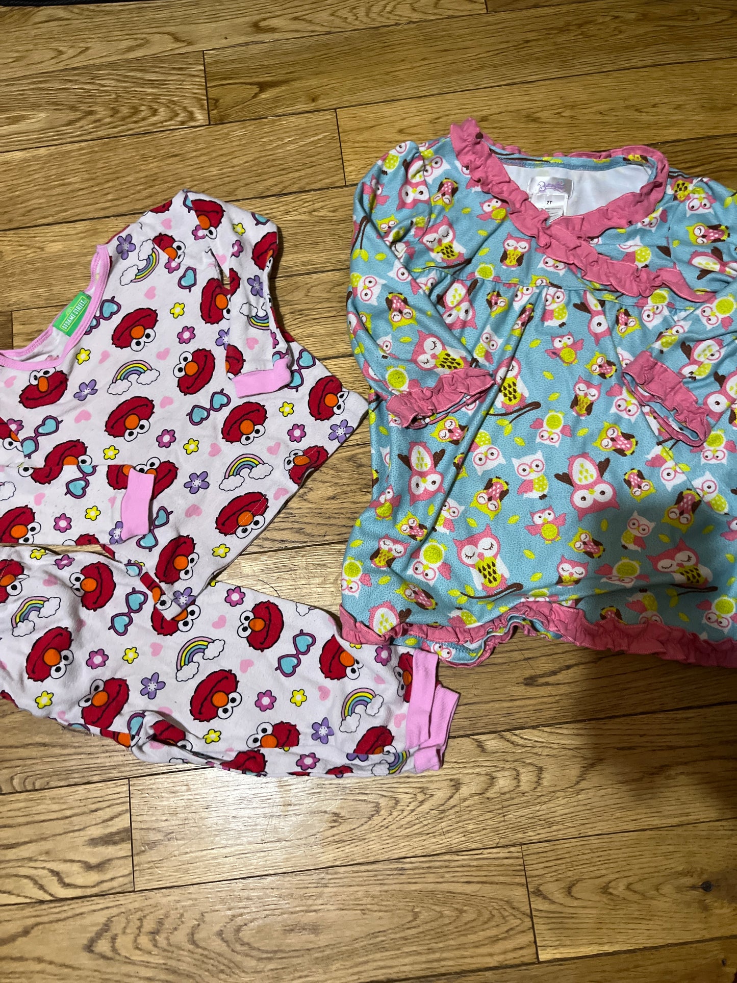 Seller 67 - Elmo and owl pj set 2