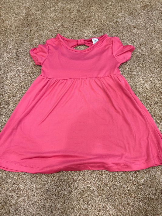 #47 girls 5T, pink dress, super soft material