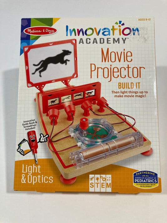 #119-REDUCED-Melissa and Doug Innovation Academy movie projector build kit