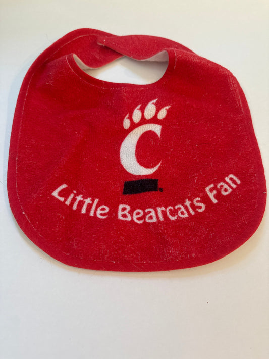 #170 Little Bearcats Fan bib