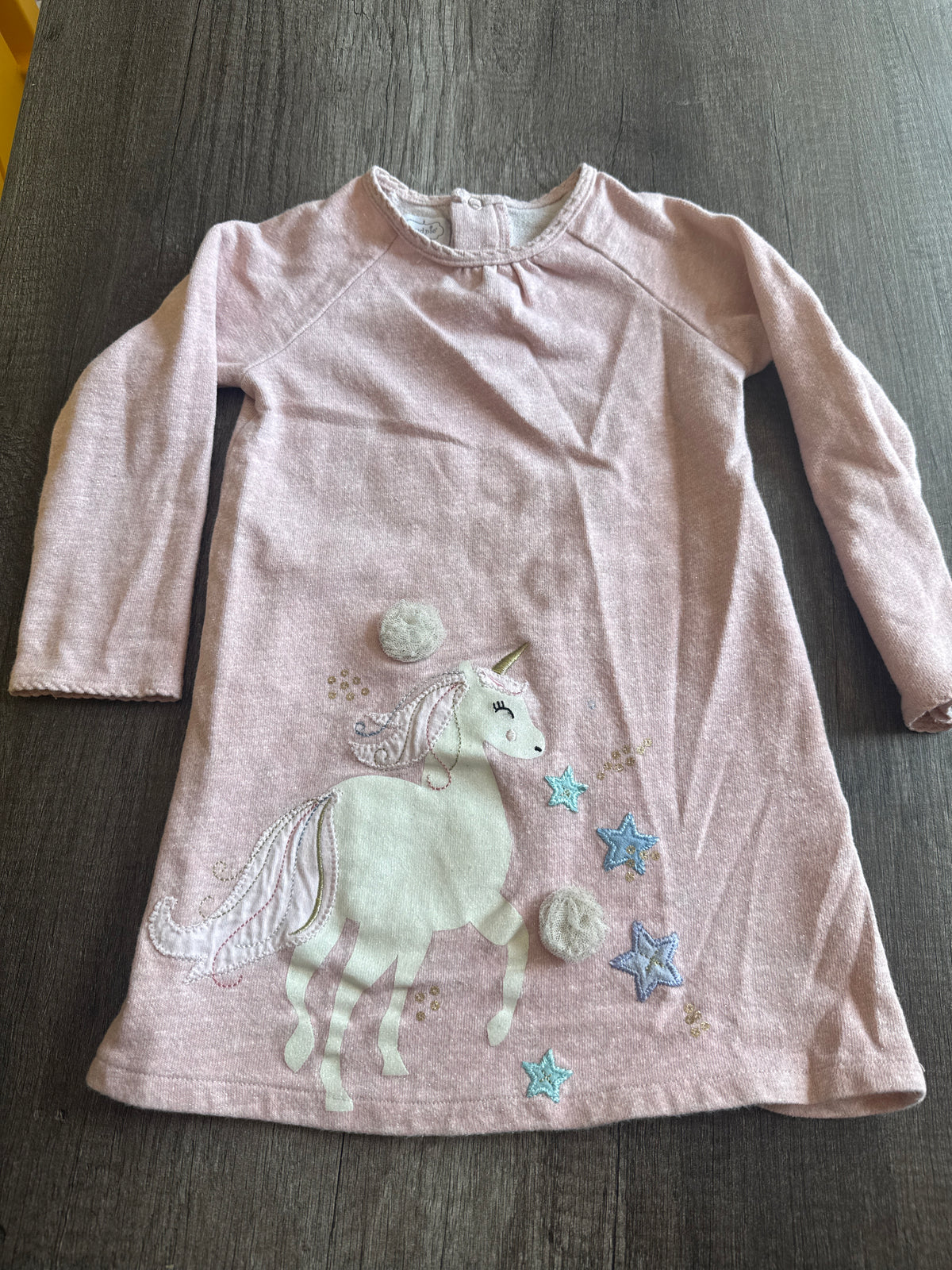 #145-  4T MudPie Unicorn Dress