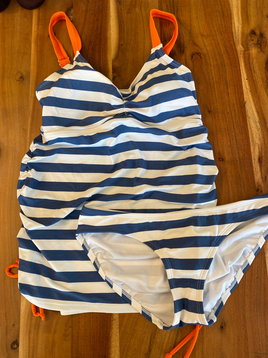 #14-Oh Baby maternity swim suit (Small)