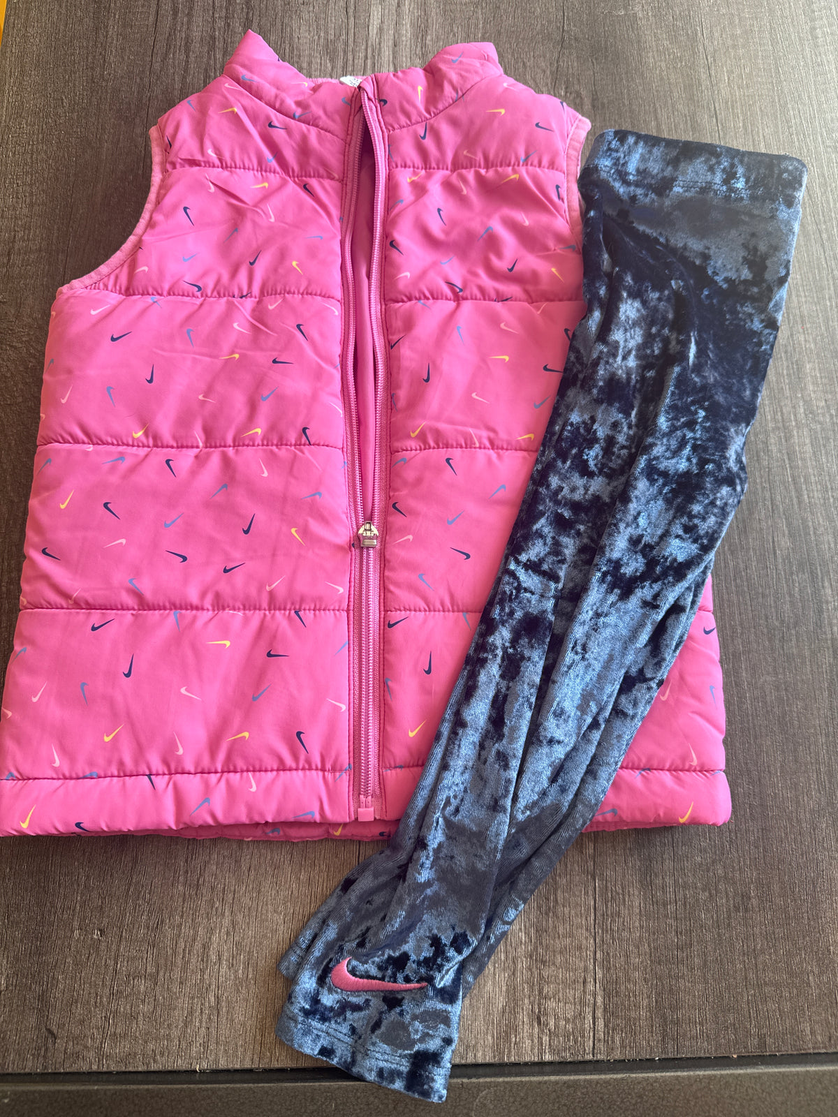 #145-  Size 3/4 Nike Vest and Leggins