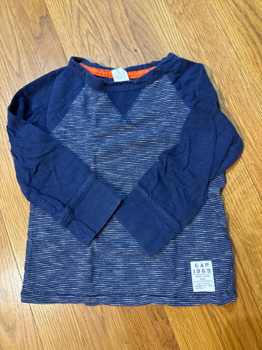 Seller # 152 - Gap boys 18-24 months navy long sleeve shirt