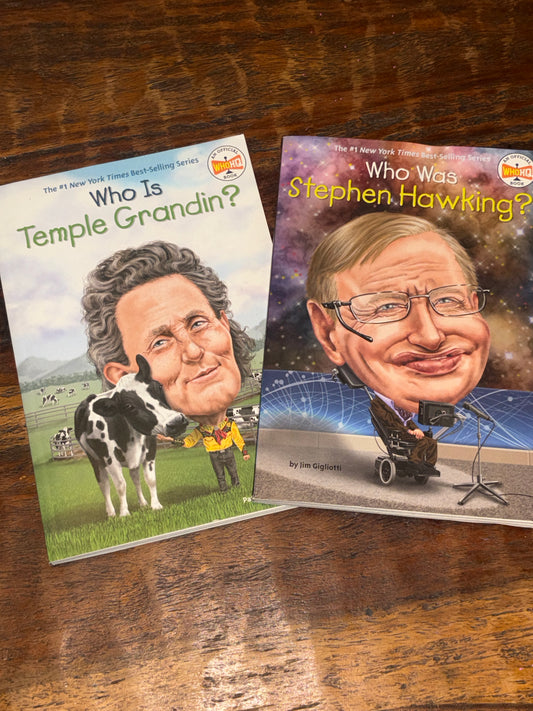 #182 Who Is? Book lot