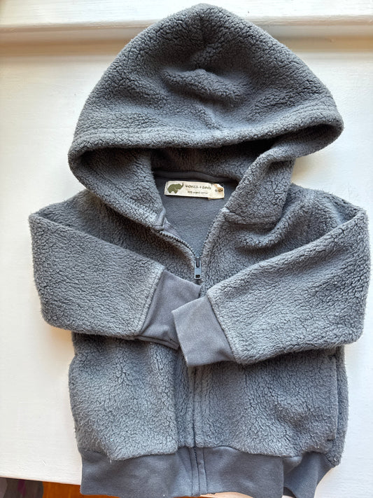 Seller #127 Monica + Andy hooded zip up size 9-12m