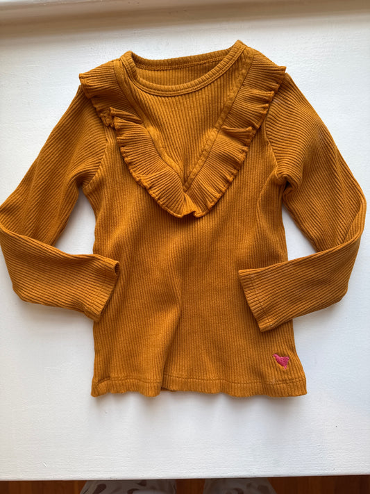 Seller #127 Girls Pink Chicken long sleeve top size 2T