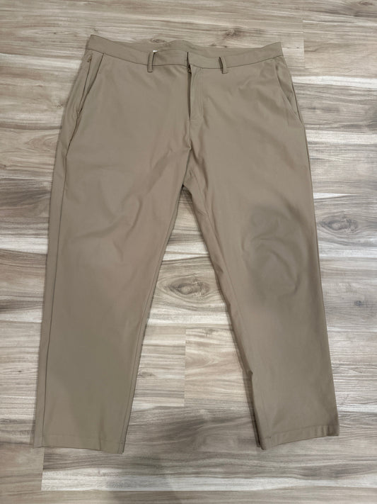 Seller 147 | Men’s 42 X 32 Fabletics “The Don” pant | Kahki color