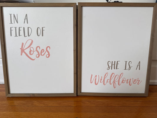 Seller #137 Girls wall art