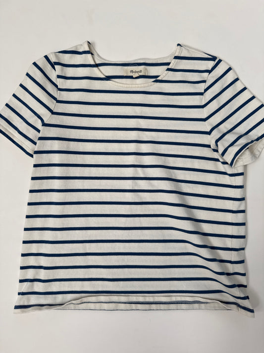 #64 Madewell Striped Short Sleeve Size S