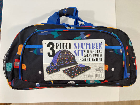 #119-REDUCED!!-3 Piece Slumber Set-Outer Space Theme