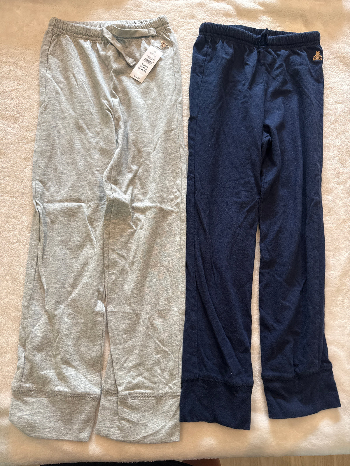 #81 Boys 5 gap gray (nwt) and navy joggers