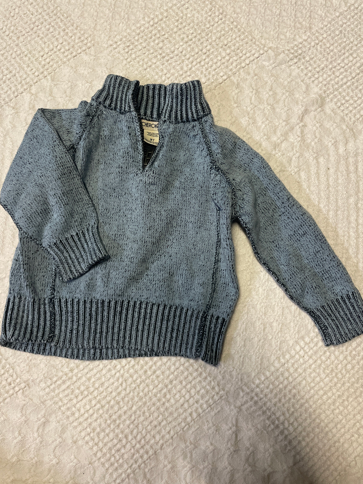 Seller #57 boys 3t quarter zip sweater