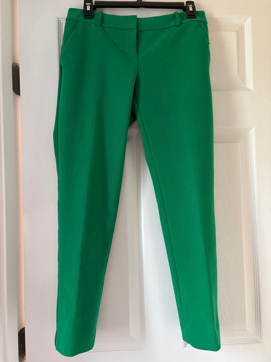 Reduced Seller #62 Women's The Limited green ankle length slack sz 2 VGUC
