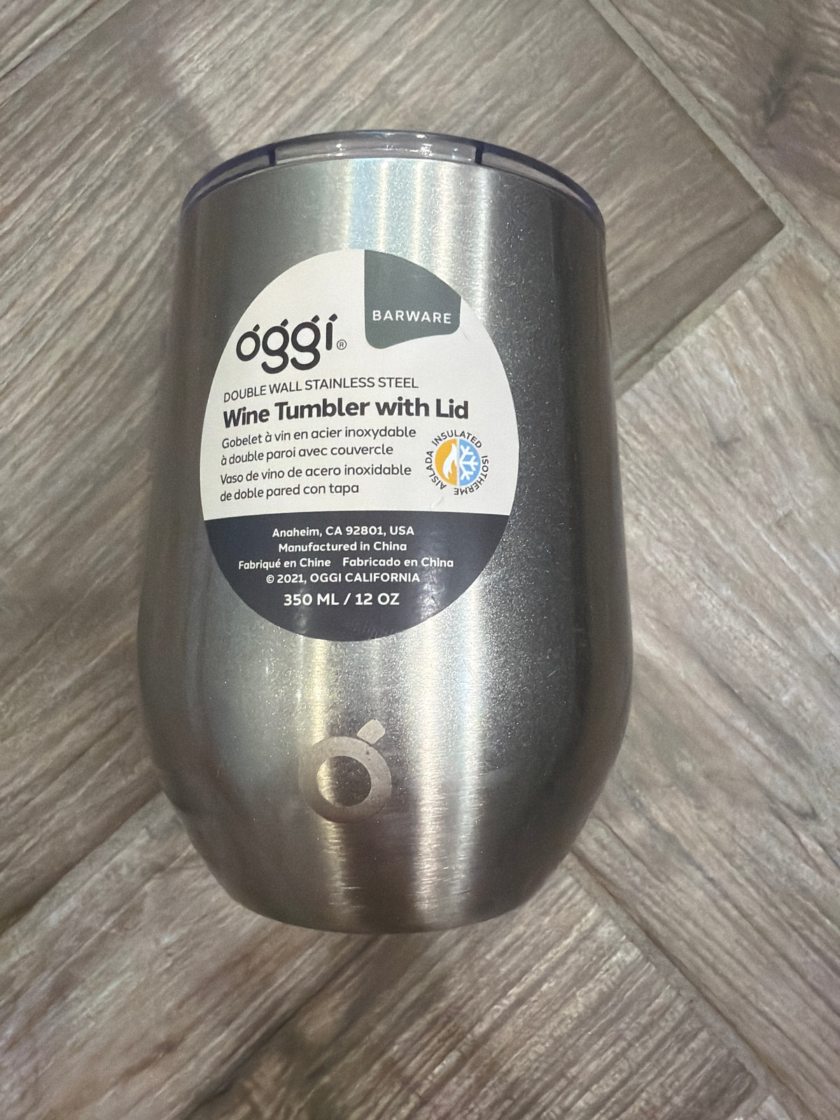 #198 New metal wine cup