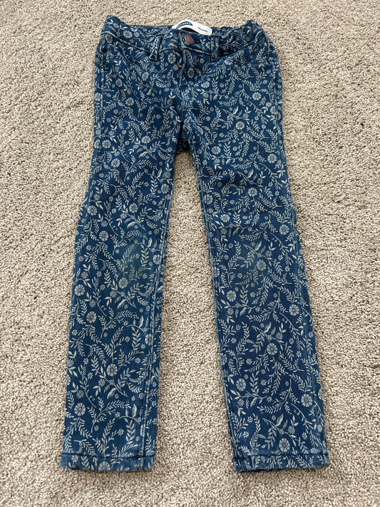 #99 Old Navy Floral Ballerina Jeans Size 5T