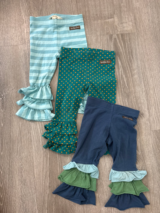 #149 Baby girls 12-18m Matilda Jane ruffle leggings