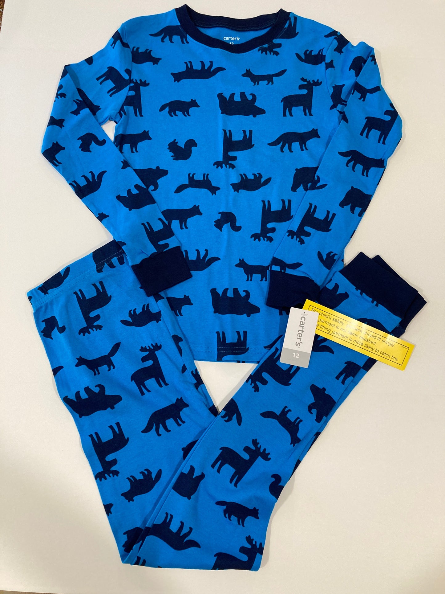 #119-Carters Brand new size 12 PJs