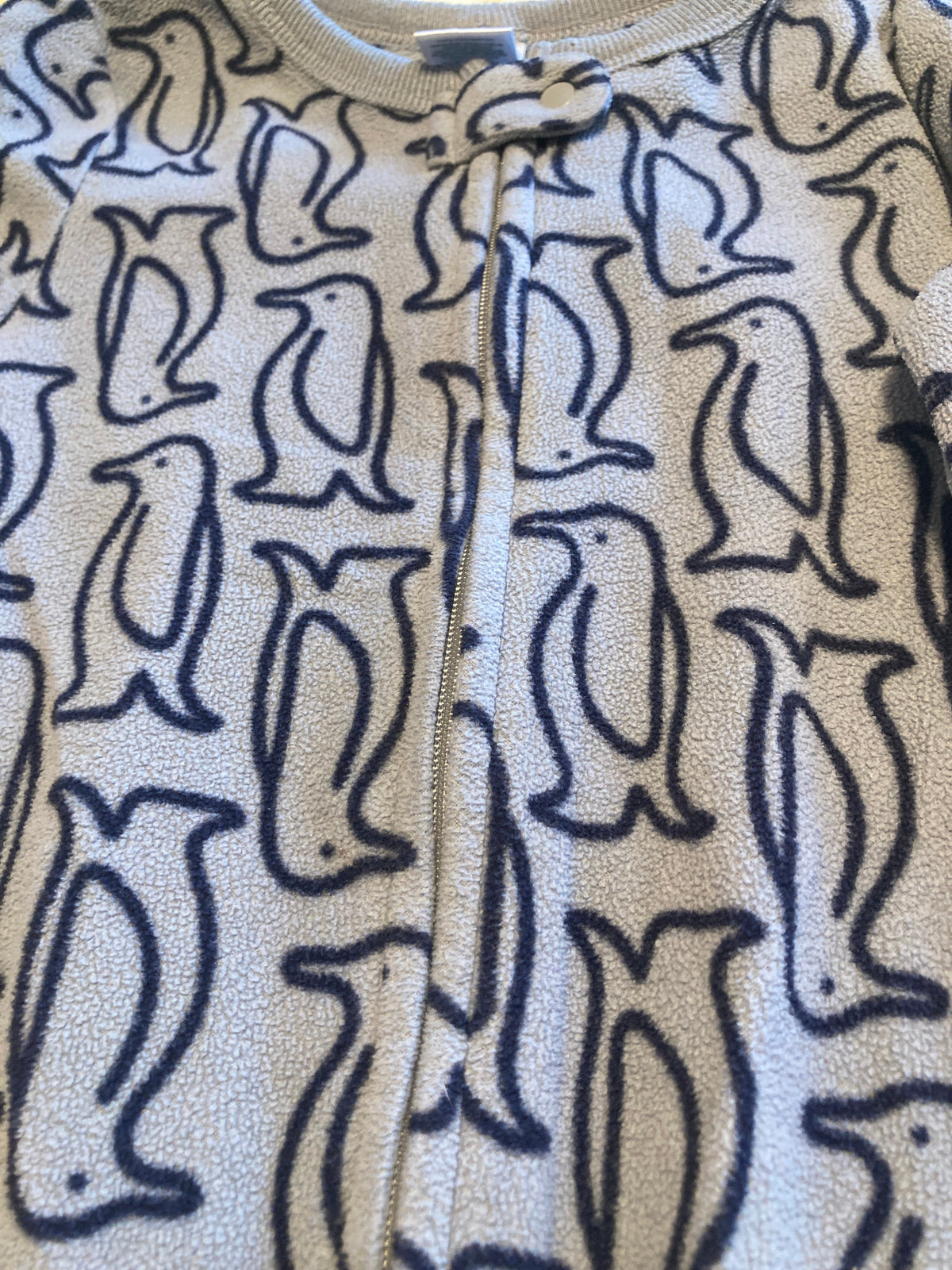 Seller #60 3T Gap Penguin Fleece Footed Pajamas