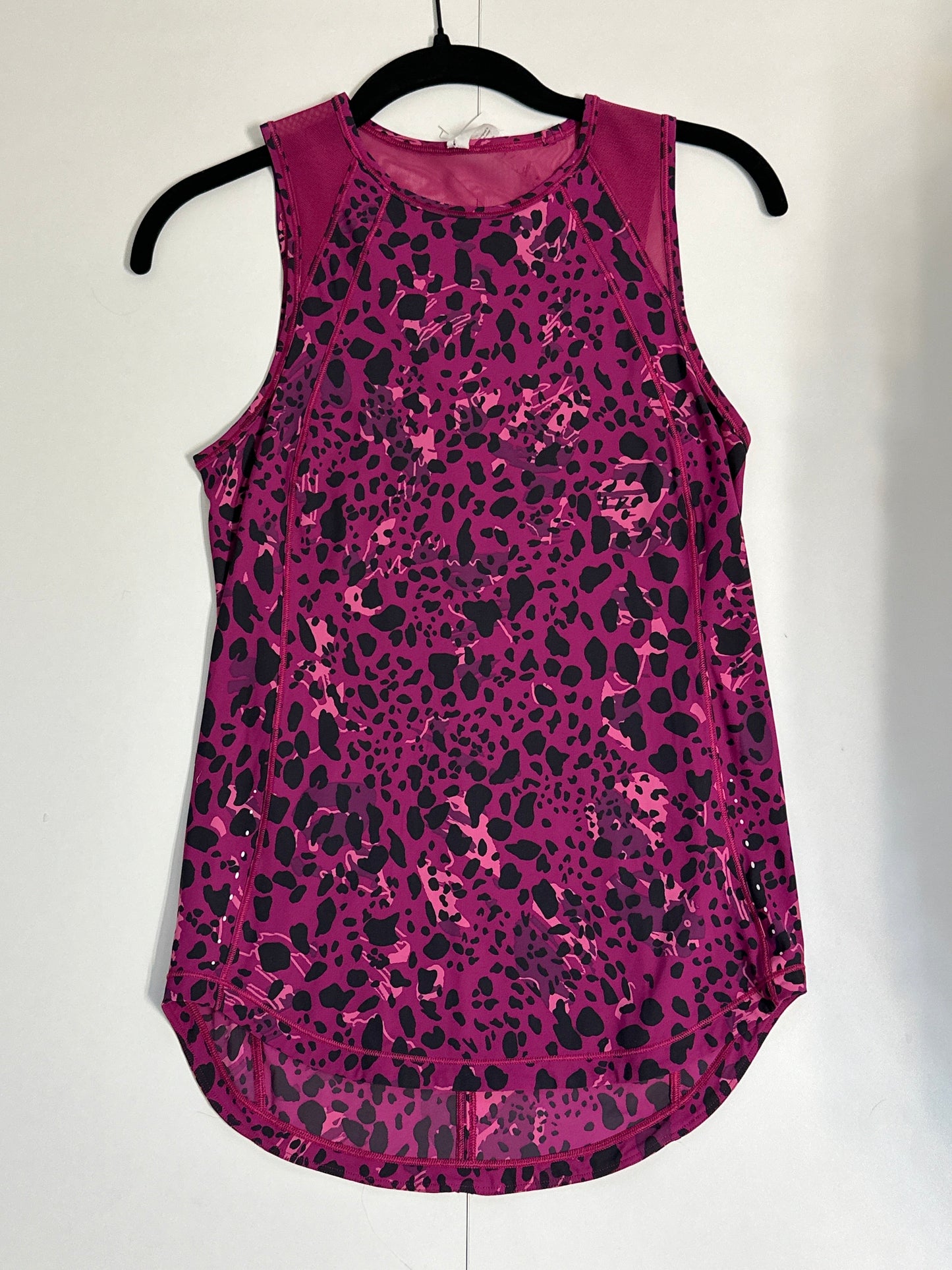 #133 Lululemon Sz 0 Tank Pink Cheetah Print