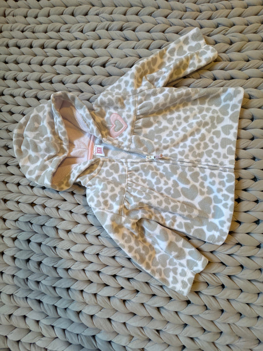 Seller #127 Carter's Fleece zip-up Girls Size 12m