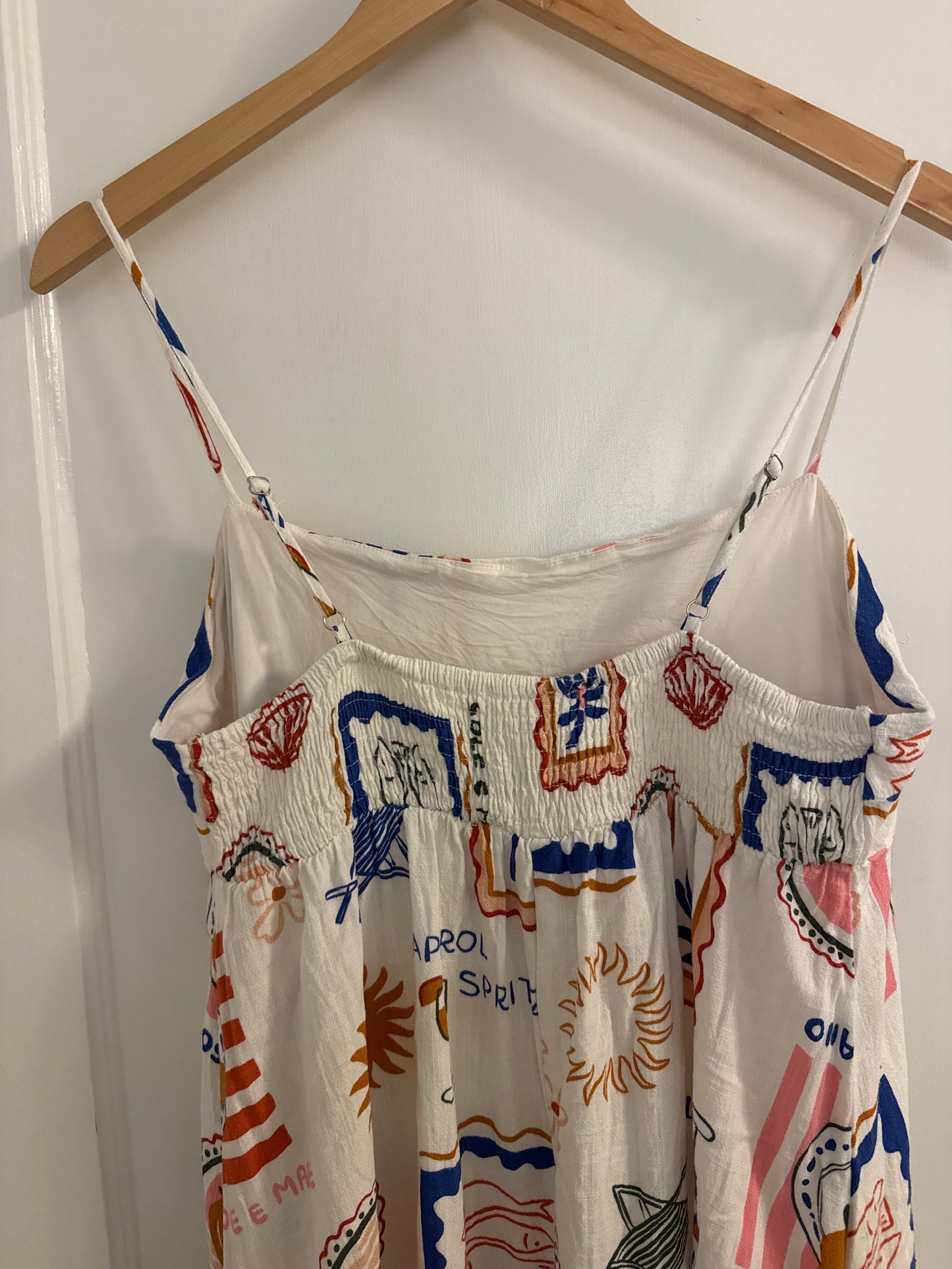 #152 -PRICE REDUCED Anthropologie / Label of Love Italian Print Maxi Dress (XL)
