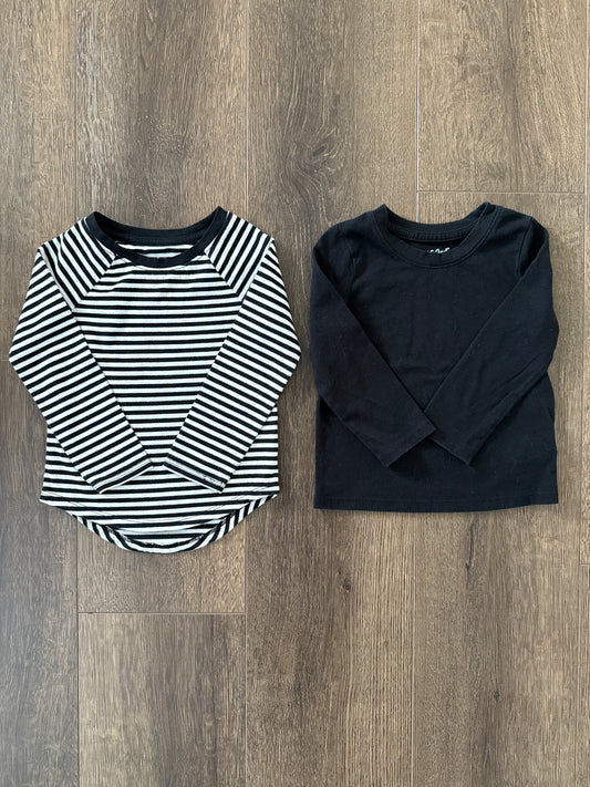 #173-Cat & Jack shirt bundle girl size 2T